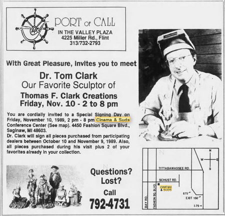 Cinema & Suds - Ad Nov 1989 (newer photo)